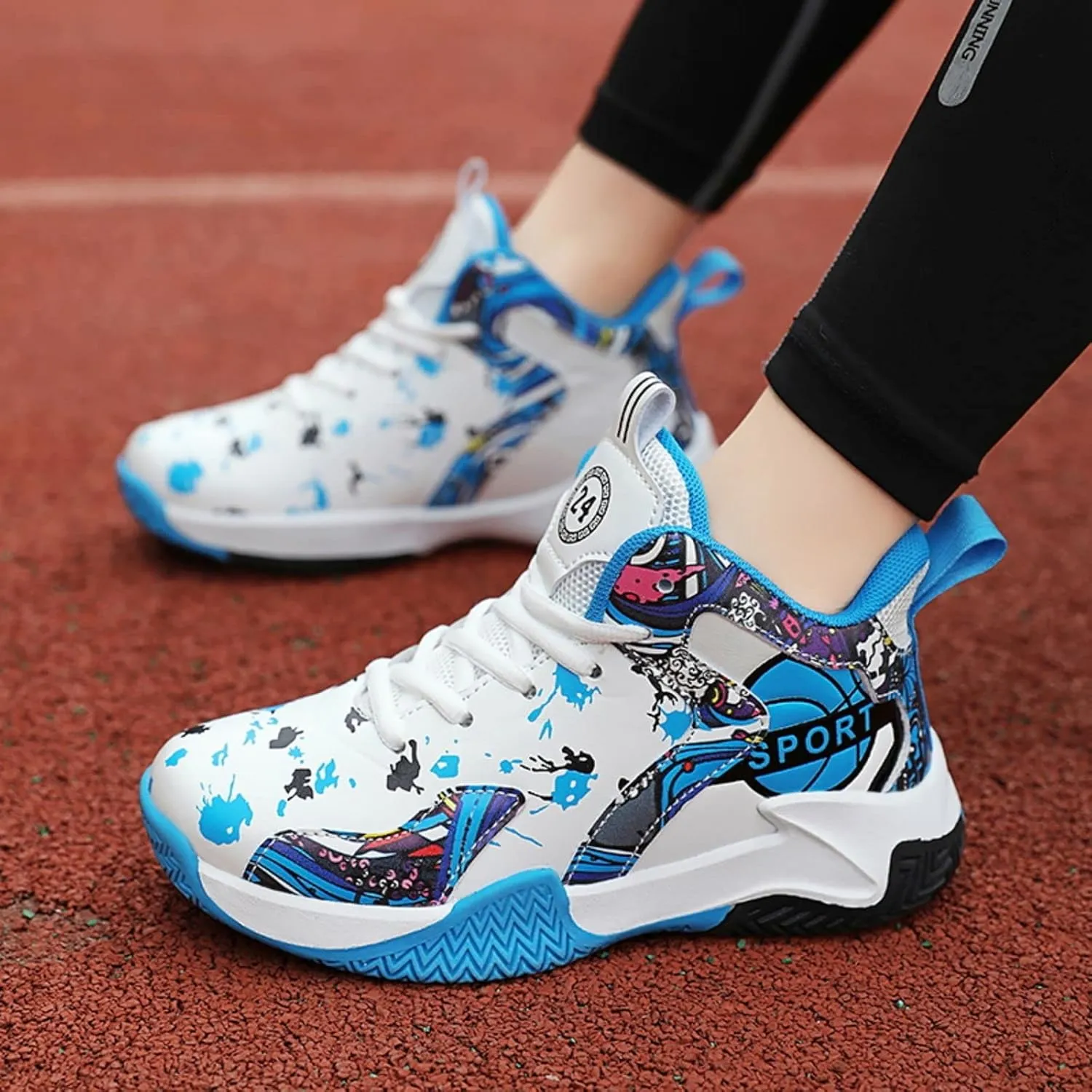 Non Slip Children's Sports Basketball Shoes