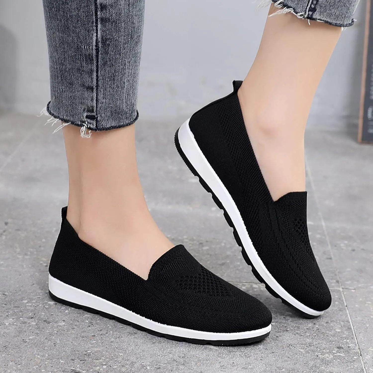 Non Slip Comfortable Fashion Sneakers for Women Non Slip Comfortable Fashion Tennis Shoes Low Top Tennis Shoe