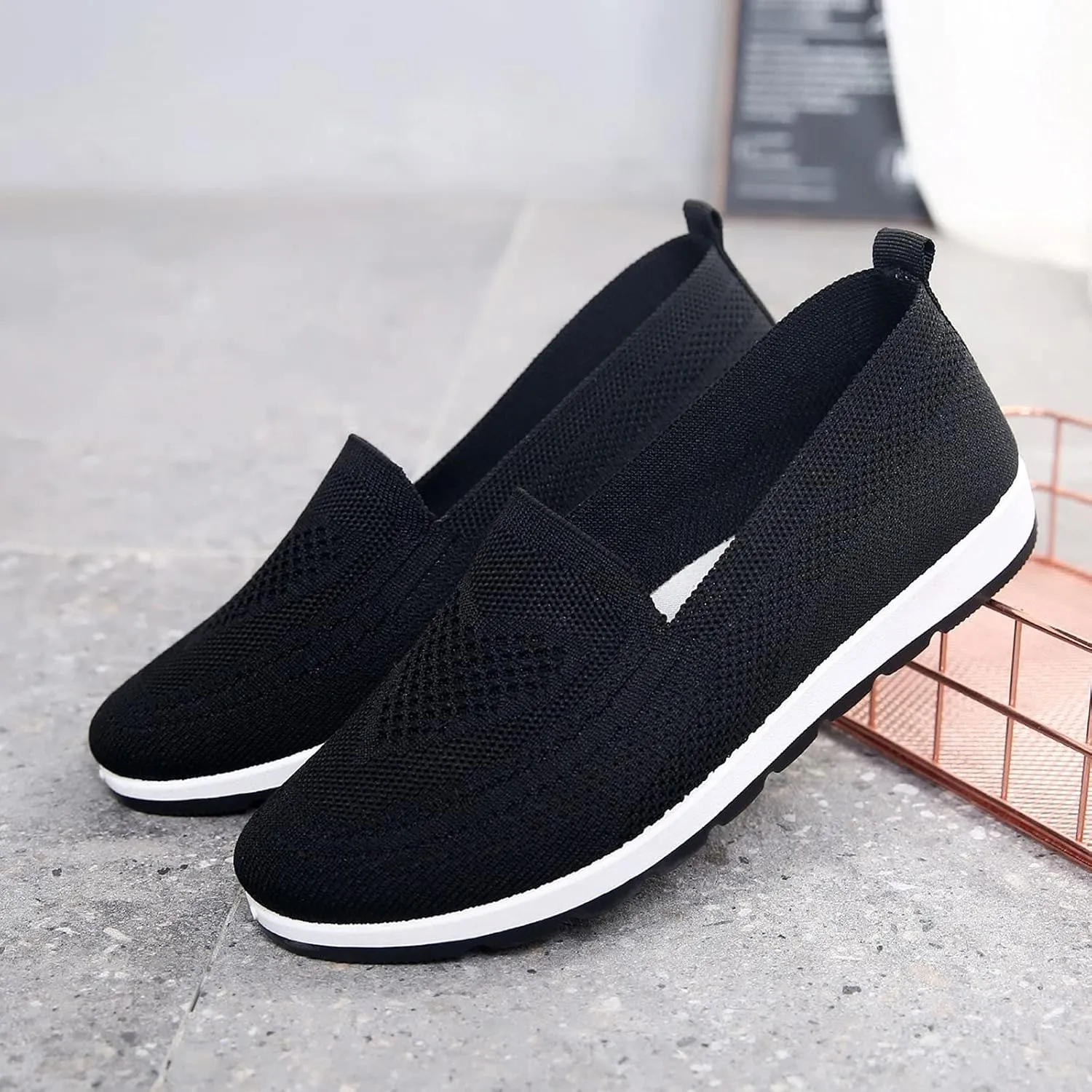 Non Slip Comfortable Fashion Sneakers for Women Non Slip Comfortable Fashion Tennis Shoes Low Top Tennis Shoe