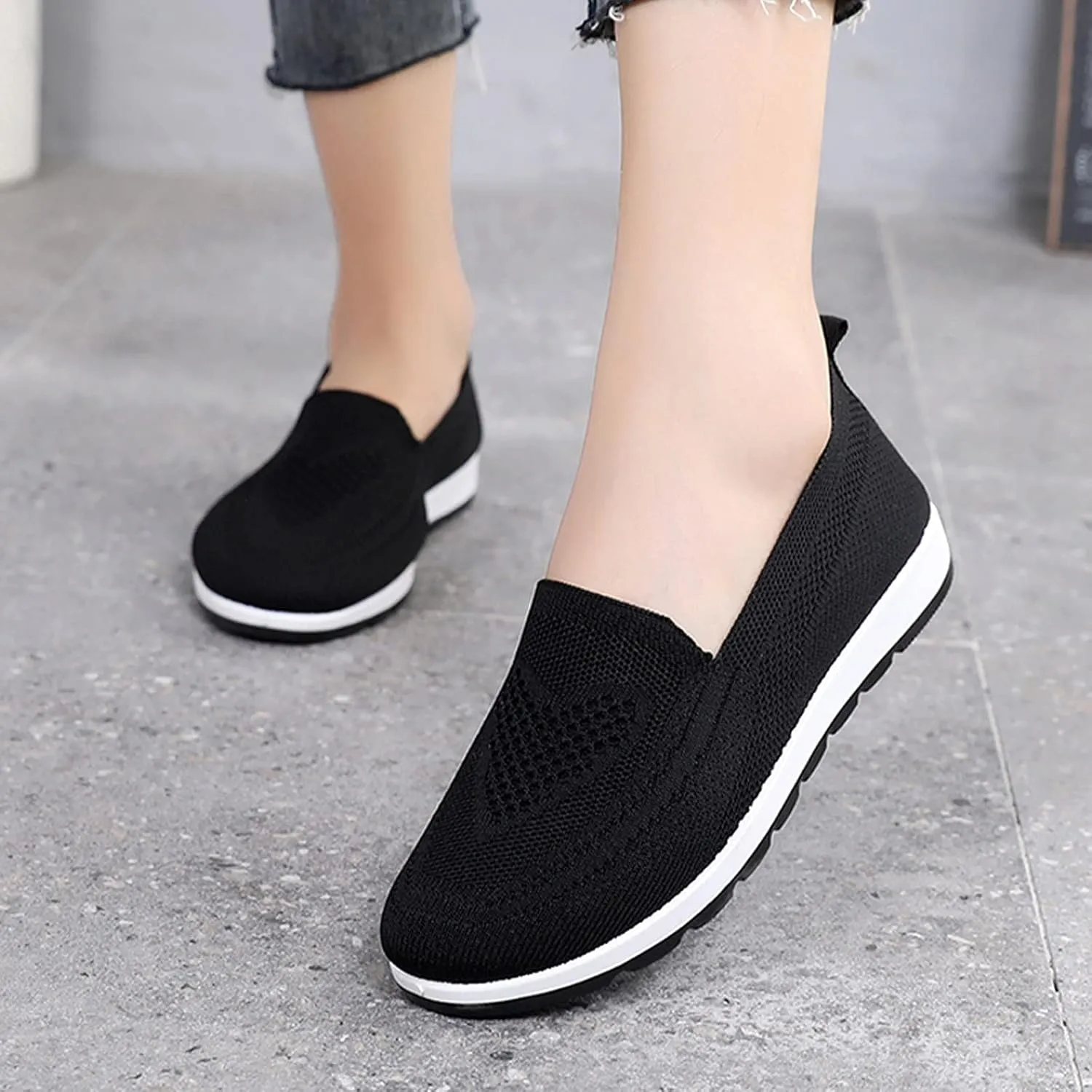Non Slip Comfortable Fashion Sneakers for Women Non Slip Comfortable Fashion Tennis Shoes Low Top Tennis Shoe