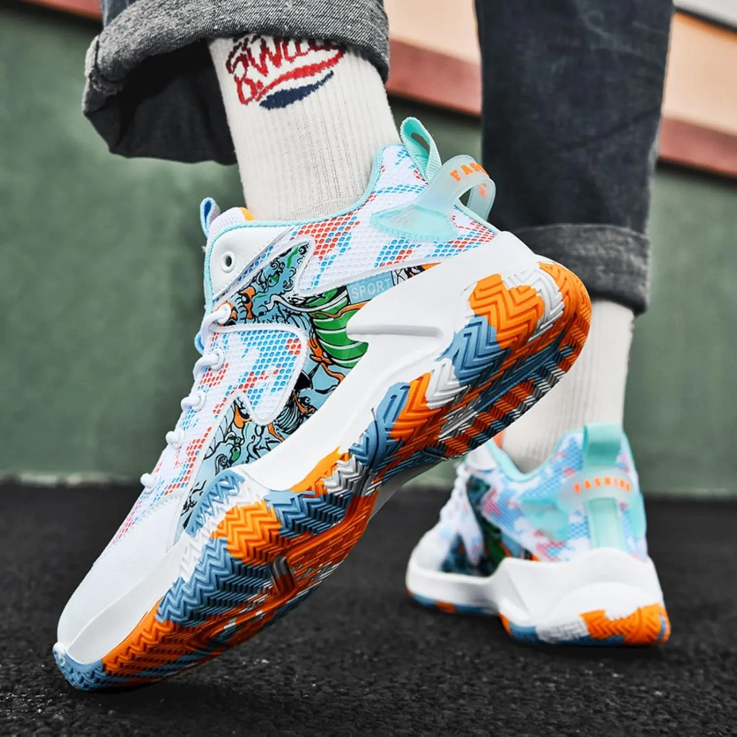 Non Slip Sports Basketball Shoes
