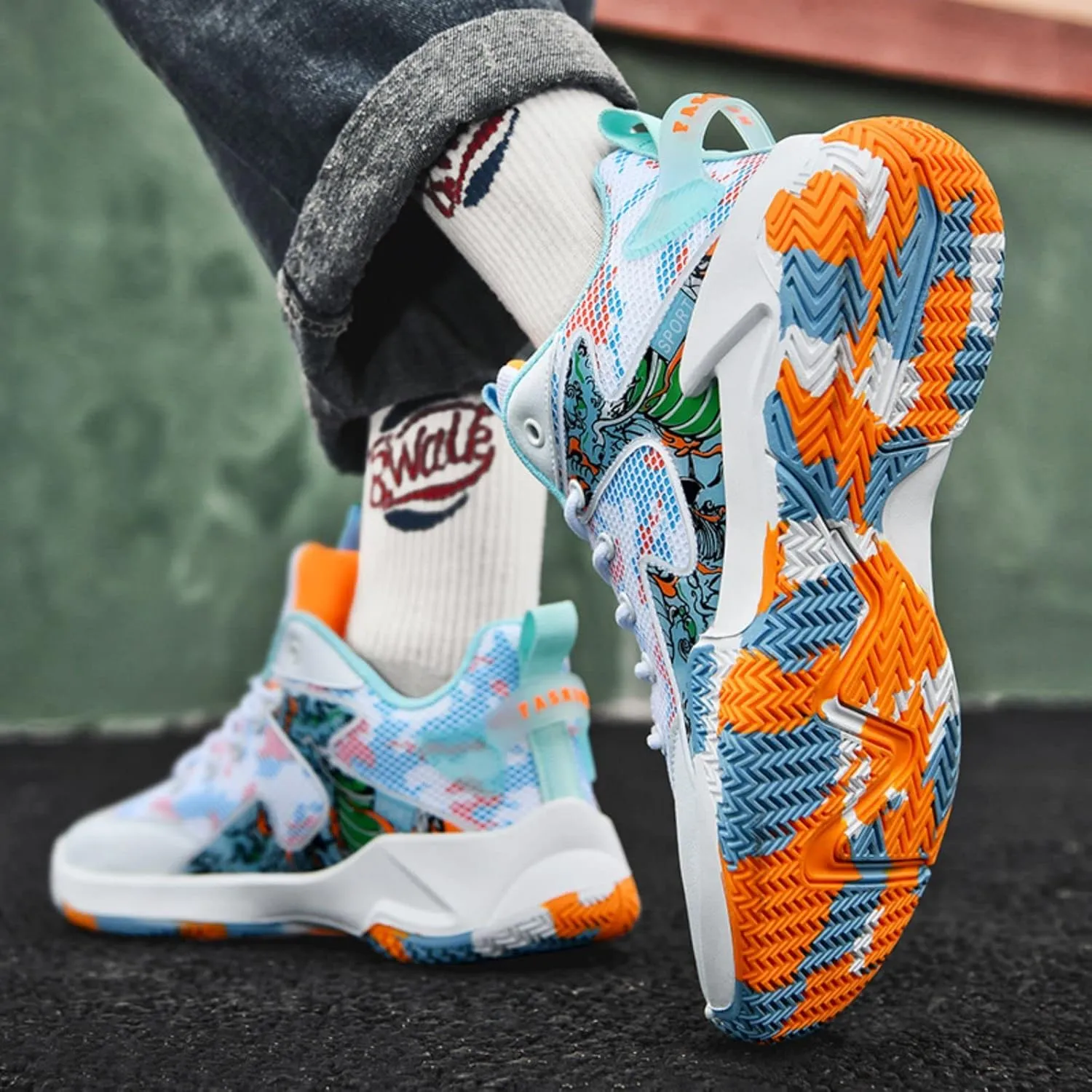 Non Slip Sports Basketball Shoes