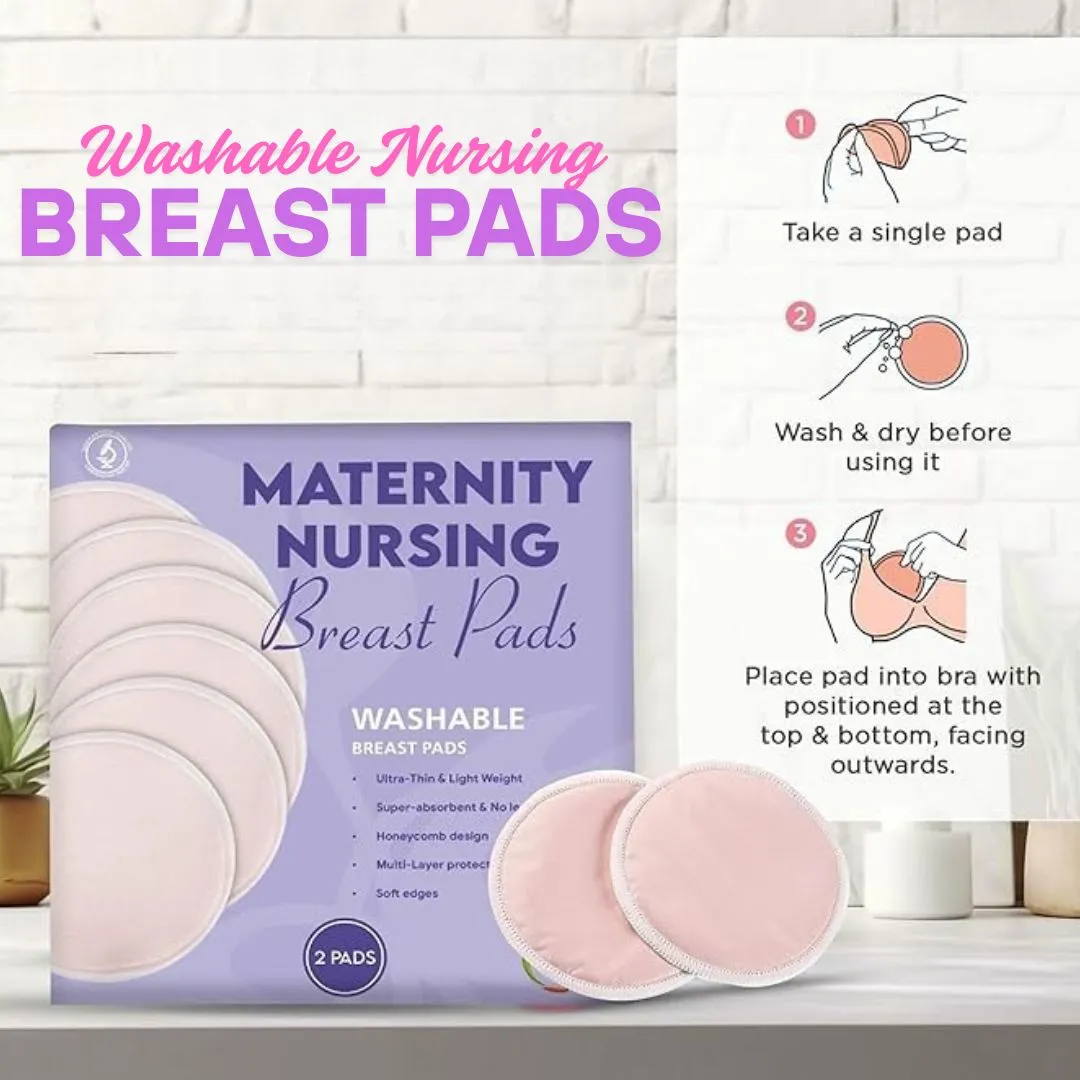 Nursing/Breastfeeding Essentials Combo for Mothers (Nursing Bra   Nursing Pads   Nursing Pillow   Nursing Cover)