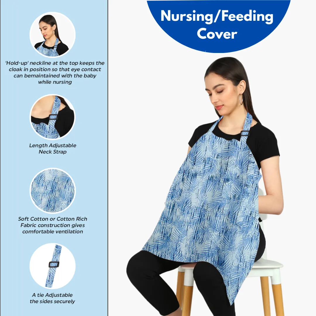 Nursing/Breastfeeding Essentials Combo for Mothers (Nursing Bra   Nursing Pads   Nursing Pillow   Nursing Cover)
