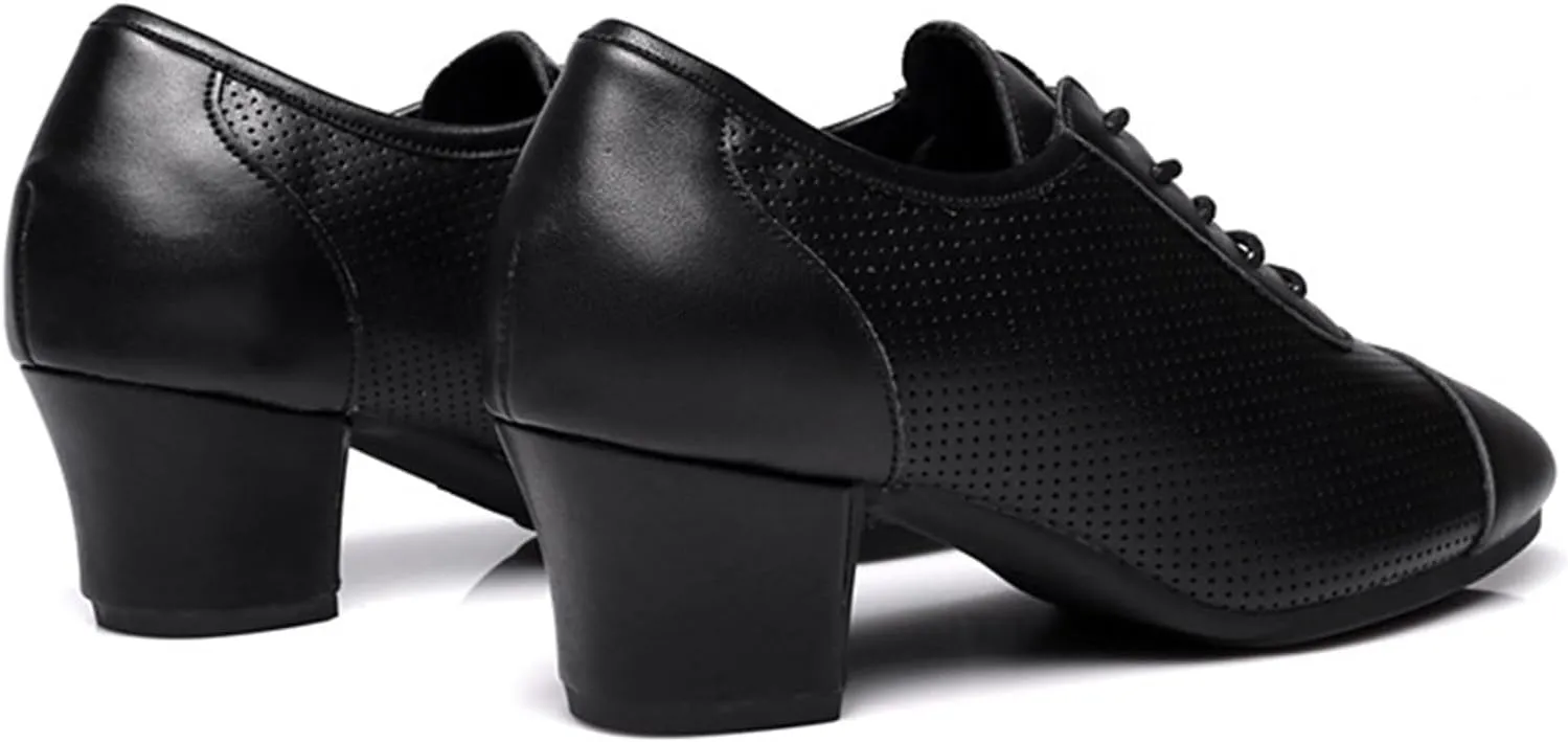 ONAIC Womens Ballroom Practice Shoes Latin Salsa Dance Shoes Professional Dancing Shoes for Social Dance Beginner