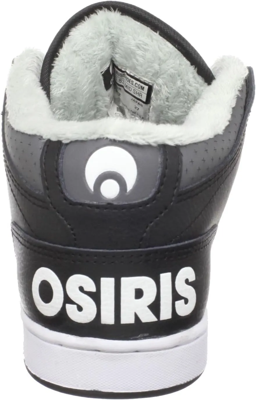Osiris Men's NYC 83 Mid Faux Shearling-Lined Skate Shoe