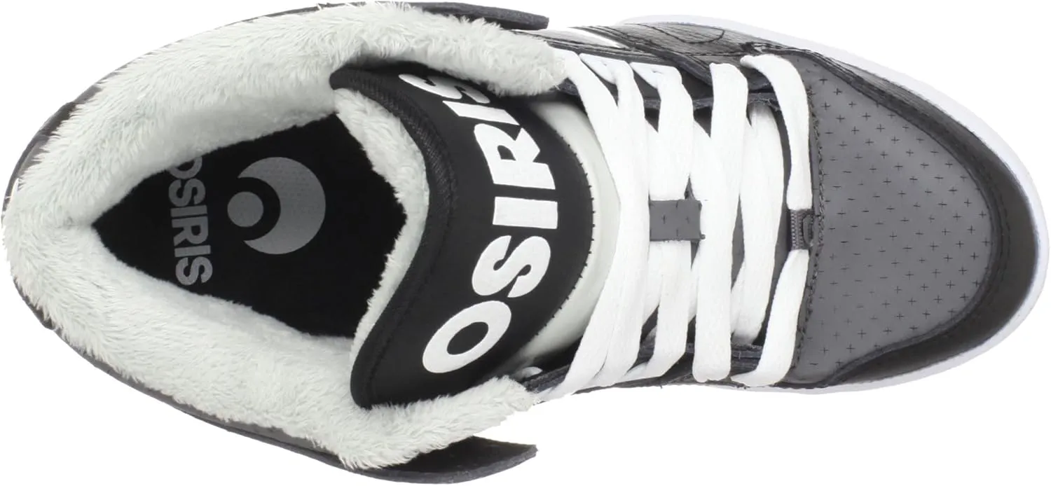 Osiris Men's NYC 83 Mid Faux Shearling-Lined Skate Shoe