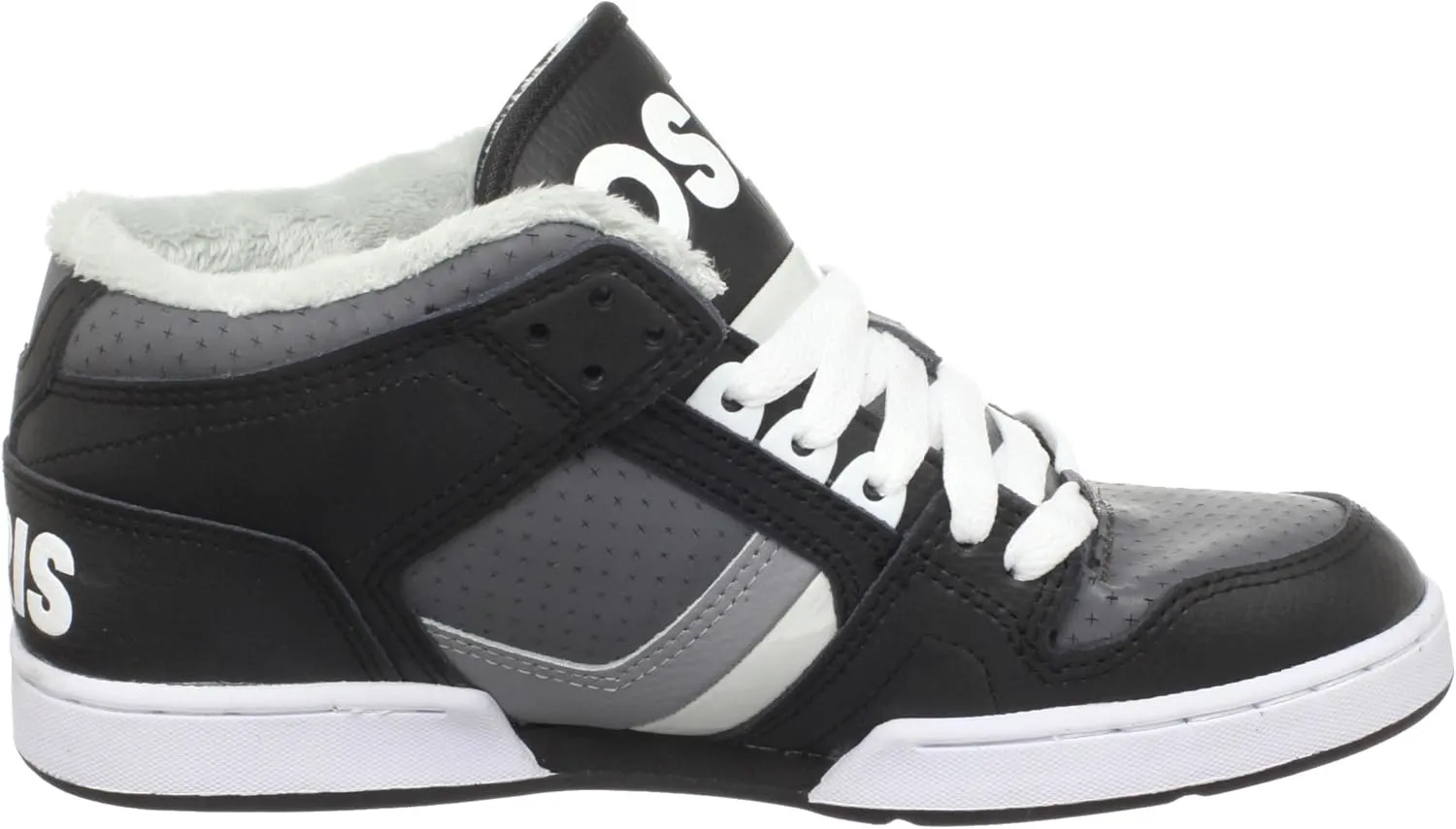 Osiris Men's NYC 83 Mid Faux Shearling-Lined Skate Shoe