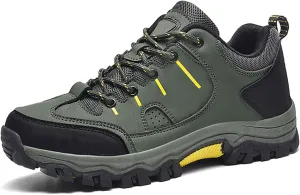 Outdoor Hiking Shoes, Men's Mountaineering Outdoor Shoes Sports Casual Hiking Shoes Dad Lightweight Travel Shoes