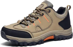 Outdoor Hiking Shoes, Men's Mountaineering Outdoor Shoes Sports Casual Hiking Shoes Dad Lightweight Travel Shoes