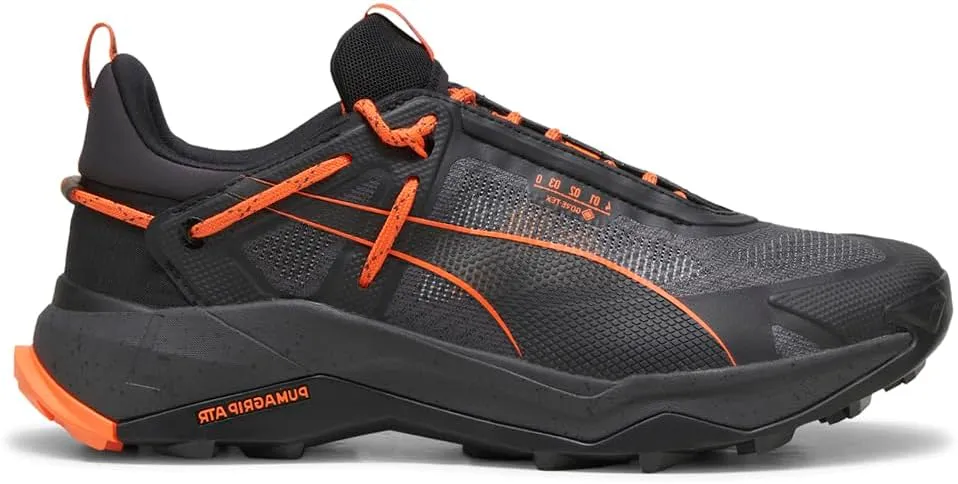 Puma Mens Explore Nitro GTX Hiking Hiking Sneakers Shoes - Black