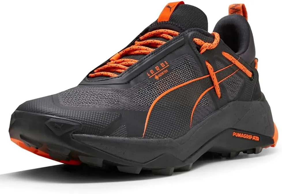Puma Mens Explore Nitro GTX Hiking Hiking Sneakers Shoes - Black