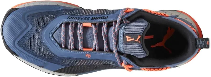 Puma Mens Explore Nitro Hiking Hiking Sneakers Shoes - Blue
