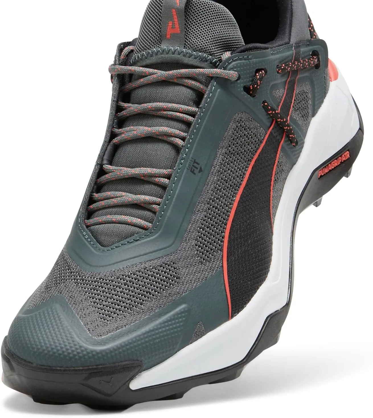Puma Mens Explore Nitro Hiking Hiking Sneakers Shoes - Grey