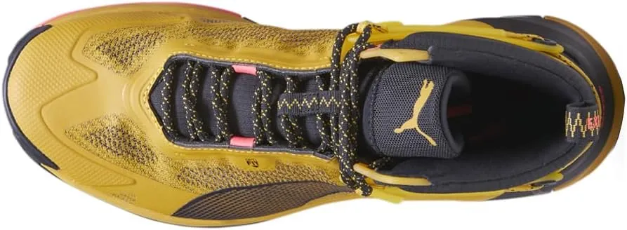 Puma Mens Explore Nitro Mid GTX Hiking Hiking Sneakers Shoes - Yellow