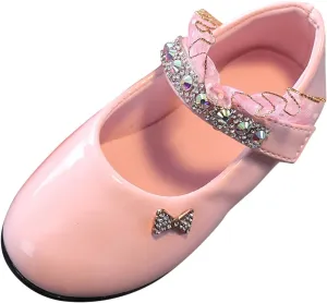 ??rystal Lace Princess Mary Jane Dress Shoes Princess Low Heel Dance Shoes Par??y Wedding Slip On Ballet Flat??