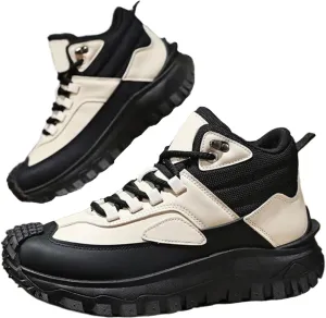 Safety Work Orthopedic Hiking Boots, Thick Soled Sports Outdoor Hiking Boots, Breathable & Cushioned Trail Shoes for Hiking and Outdoor Work