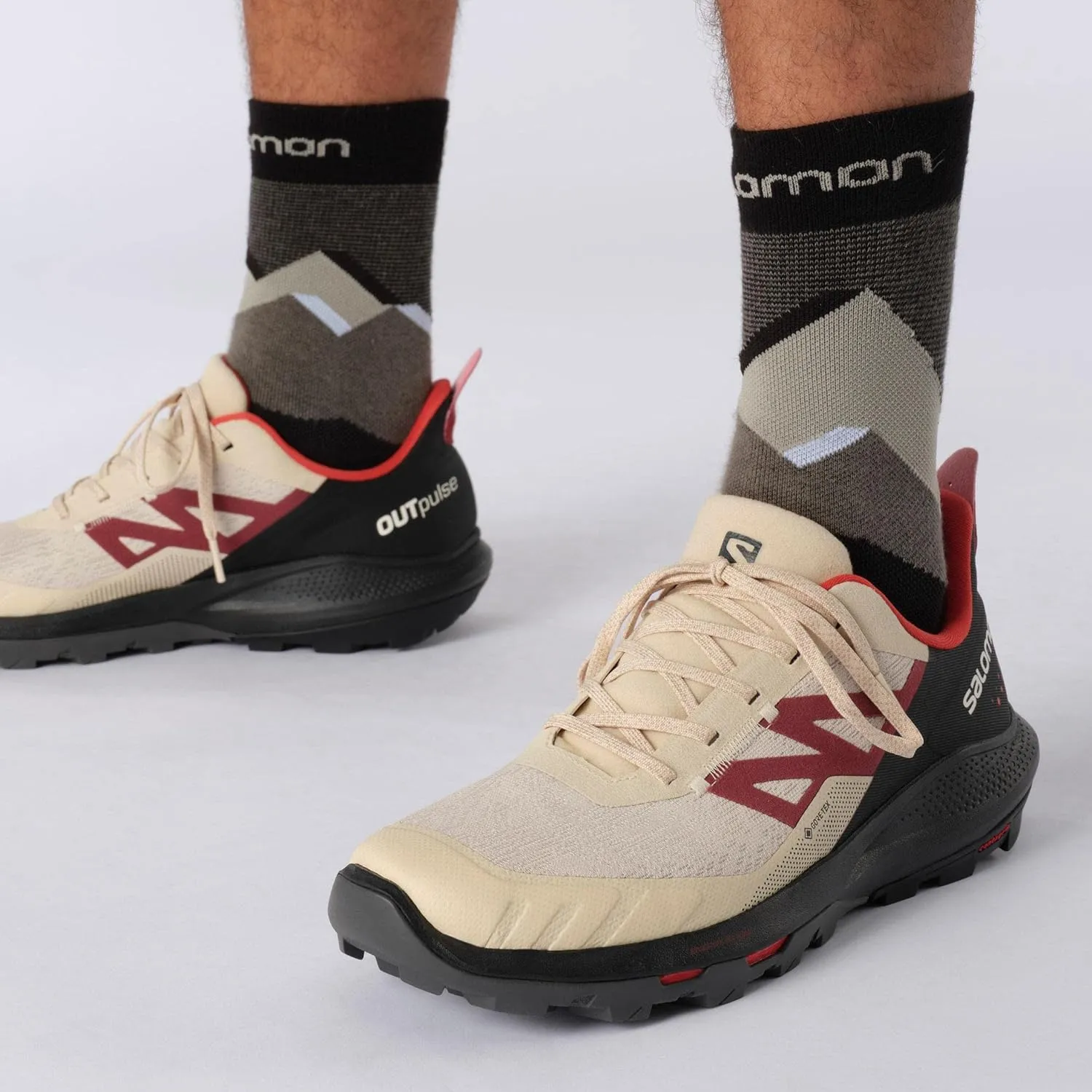 Salomon Men's Outpulse Gore-tex Hiking Shoes Climbing