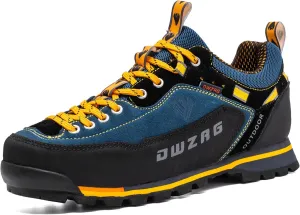 SANANG Men Hiking Shoes Outdoor Sport Leather Mountain Climbing Trekking Hunting Sneakers