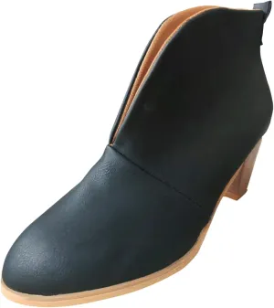 SBGMoSJ Womens Ankle Boots Low Heel Orthopedic Ankle Boots for Women Low Heel Comfort Womens Leather Ankle Boots Wide Width Wide Width Shoes for Women Mules Cowboy Boots for Women Booties Ankle