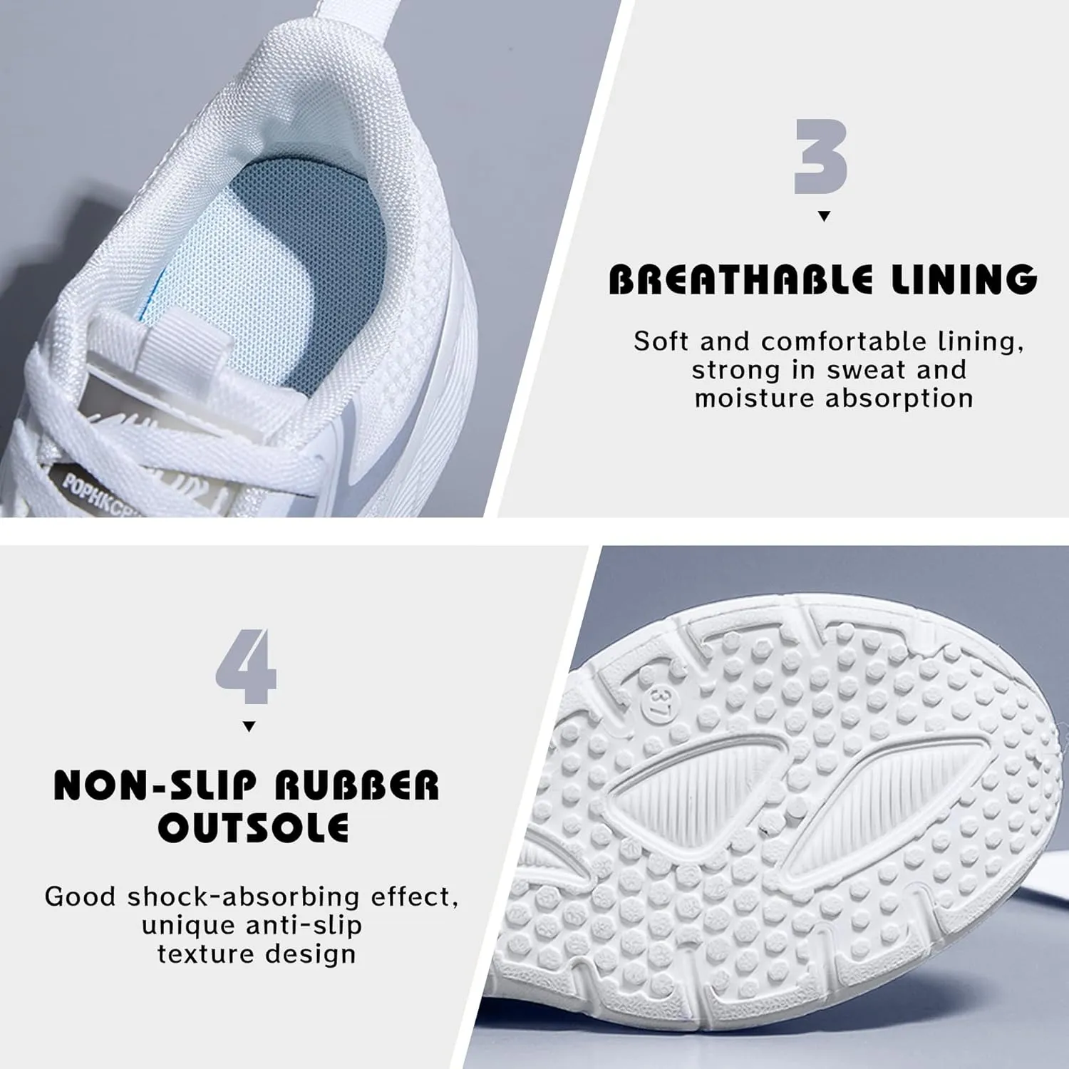 Sneakers for Women Casual Fashion Walking Shoes Lace Up Women's Athletic Tennis Running Footwear