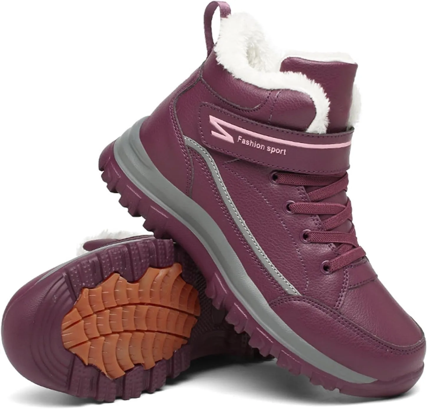 Snow Shoes For Men Cotton Shoes Anti Slip Boots For Women Snow Boots aterproof Womens Winter Hiking Boots
