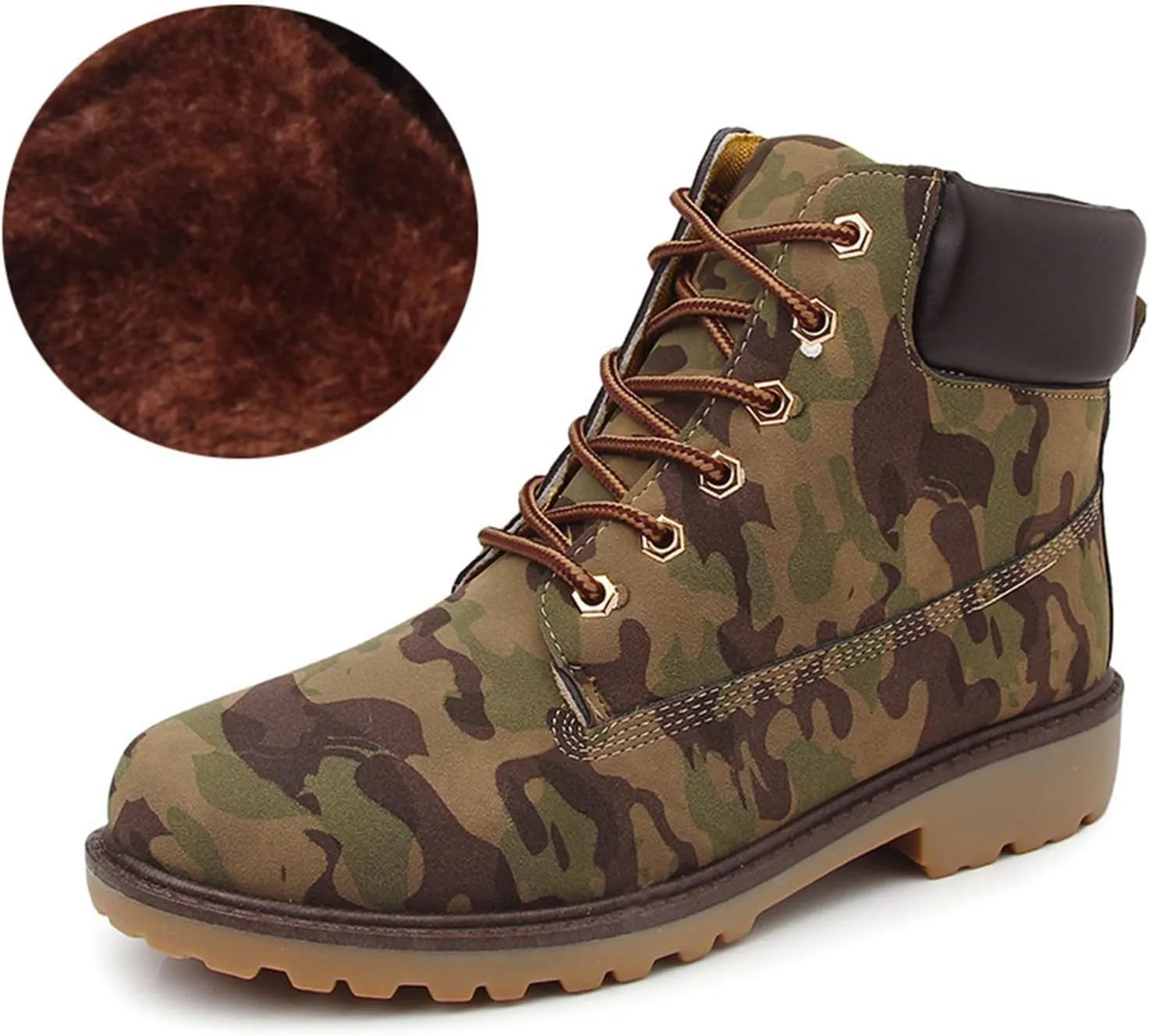 Snow Shoes For Women Cute Winter Boots Women Outdoor Ski Boots Thickening Extra Wide with Boots Women