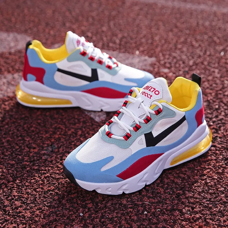 Spring New Style Women Shoes Students Daddy Shoes Sports Shoes Breathable Color Matching Women' Sneakers