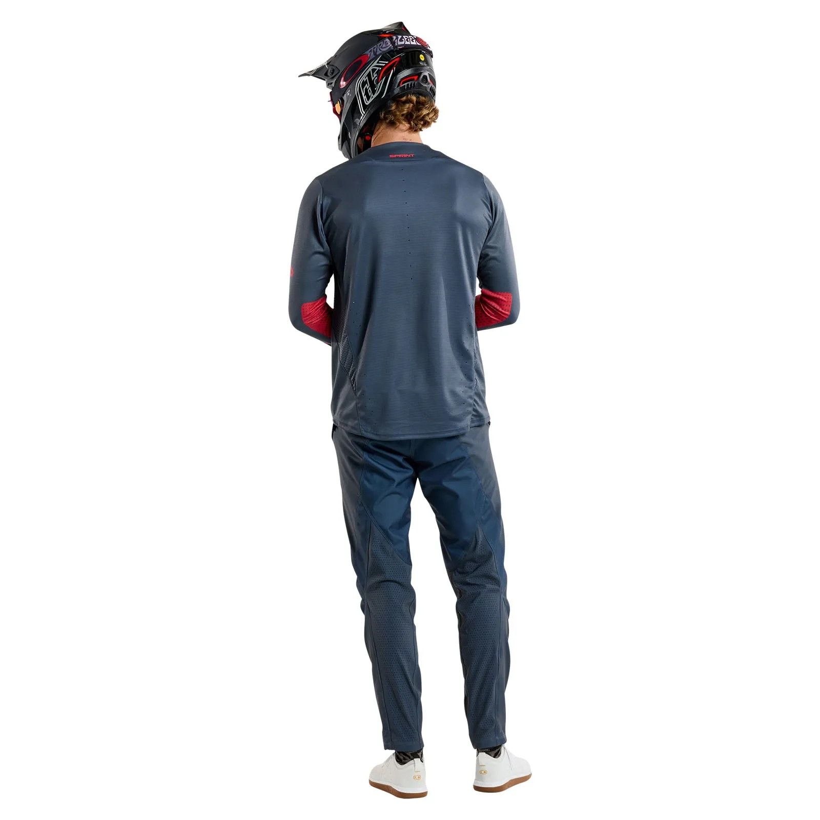 Sprint Jersey Mono Steel Blue