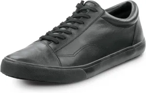 SR Max York, Women's, Black, Skate Style, MaxTrax Slip Resistant, Soft Toe Work Shoe