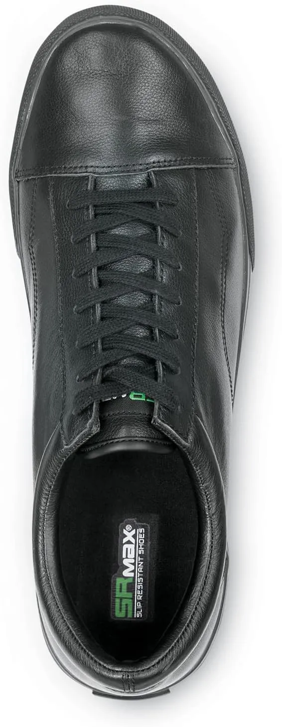 SR Max York, Women's, Black, Skate Style, MaxTrax Slip Resistant, Soft Toe Work Shoe