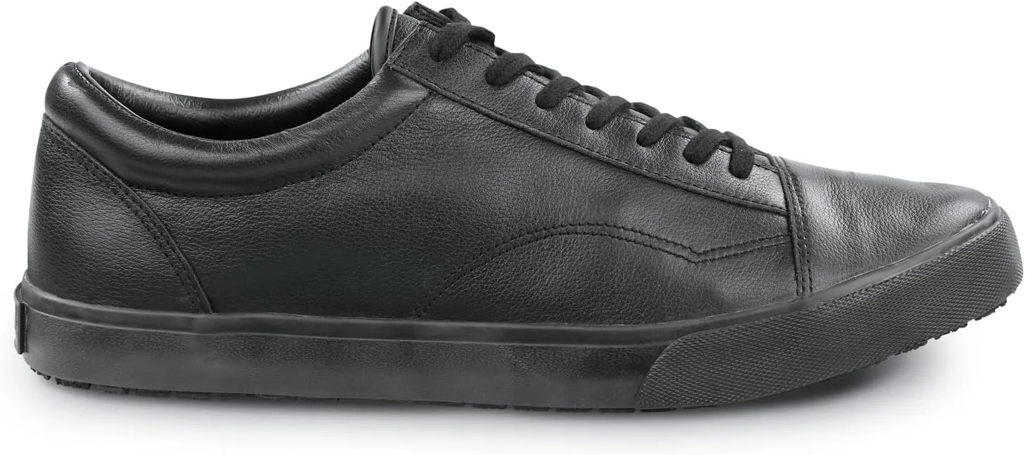 SR Max York, Women's, Black, Skate Style, MaxTrax Slip Resistant, Soft Toe Work Shoe