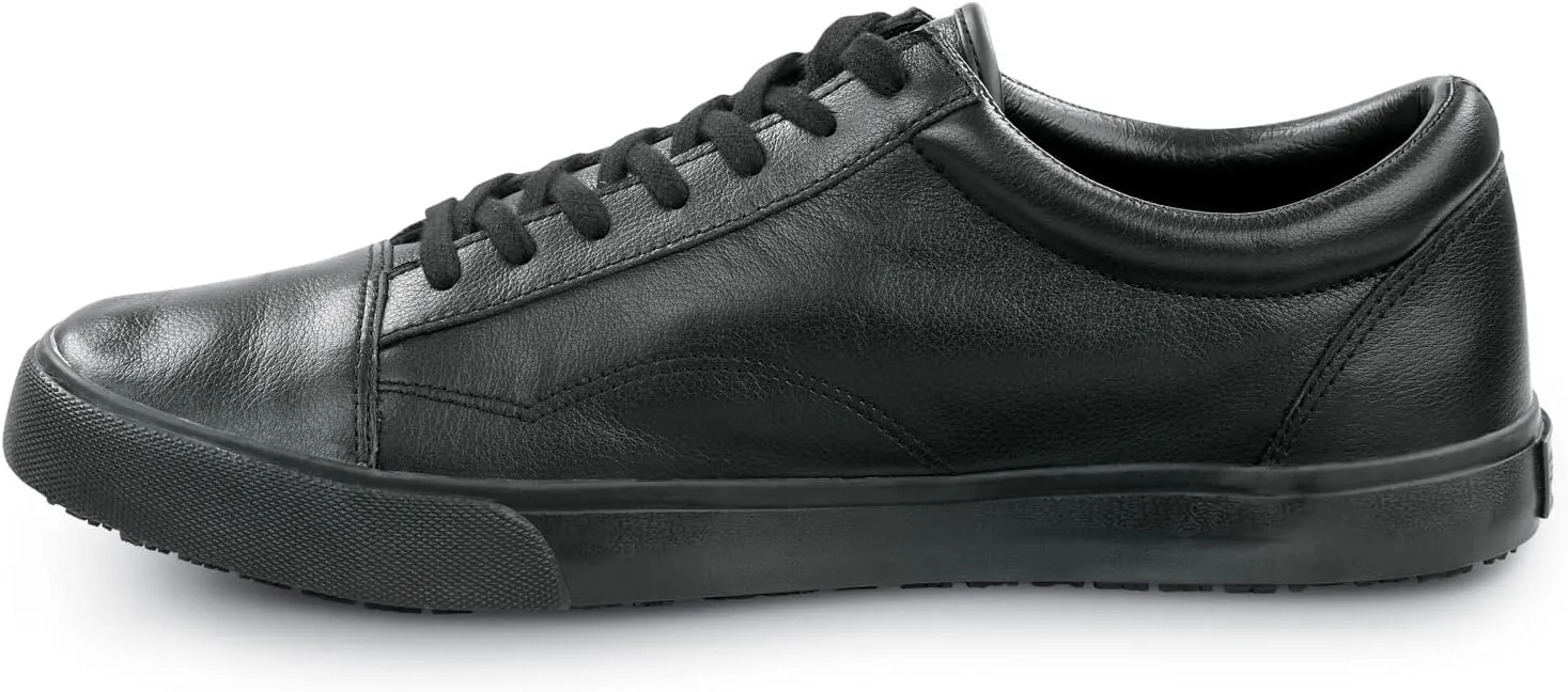 SR Max York, Women's, Black, Skate Style, MaxTrax Slip Resistant, Soft Toe Work Shoe