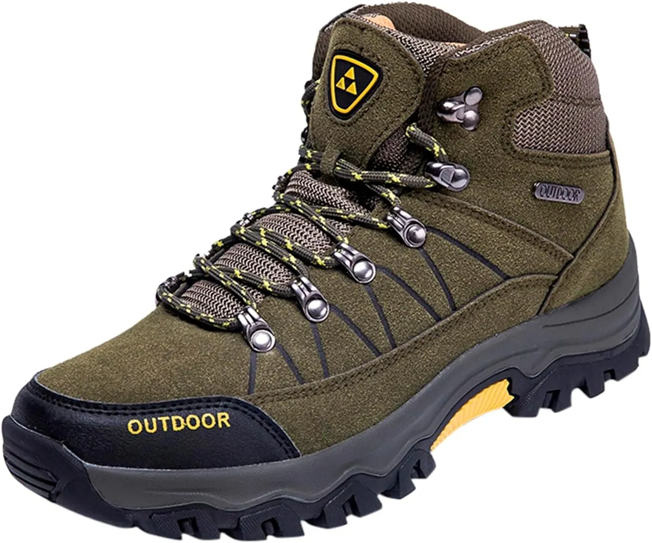 Tennis Walking Shoes Men's and Winter Breathable Outdoor Hiking Shoes High Top Hiking Sneakers