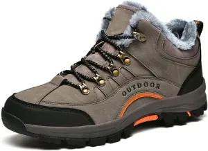 Thick Cotton Shoes, Warm, Waterproof, Non-Slip, Breathable, Hiking and Hiking Snow Shoes