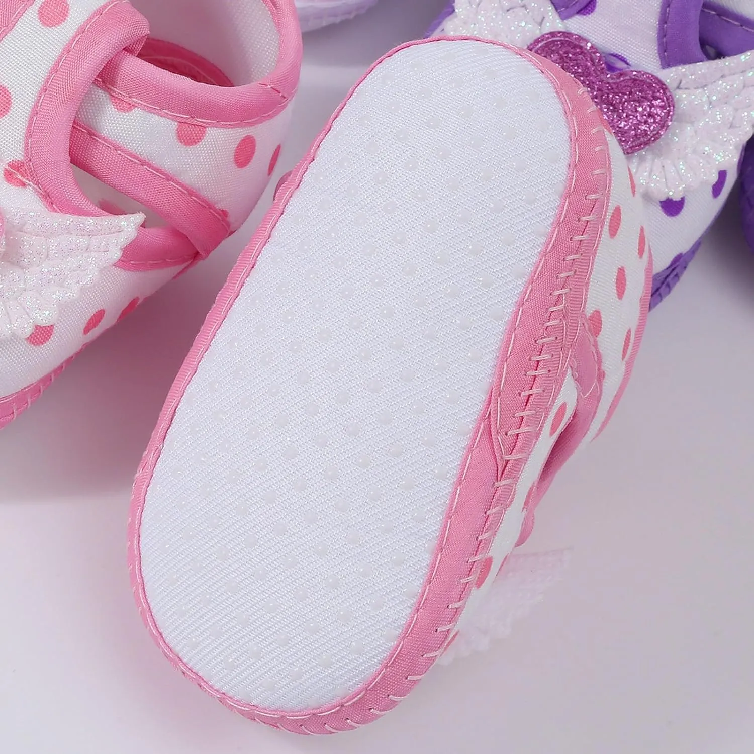 Toddler Baby Girls Cute Flower First Walking Sandals Lightweight Soft Sole Non-Slip Sneakers Princess Wedding Shoes