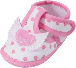 Toddler Baby Girls Cute Flower First Walking Sandals Lightweight Soft Sole Non-Slip Sneakers Princess Wedding Shoes