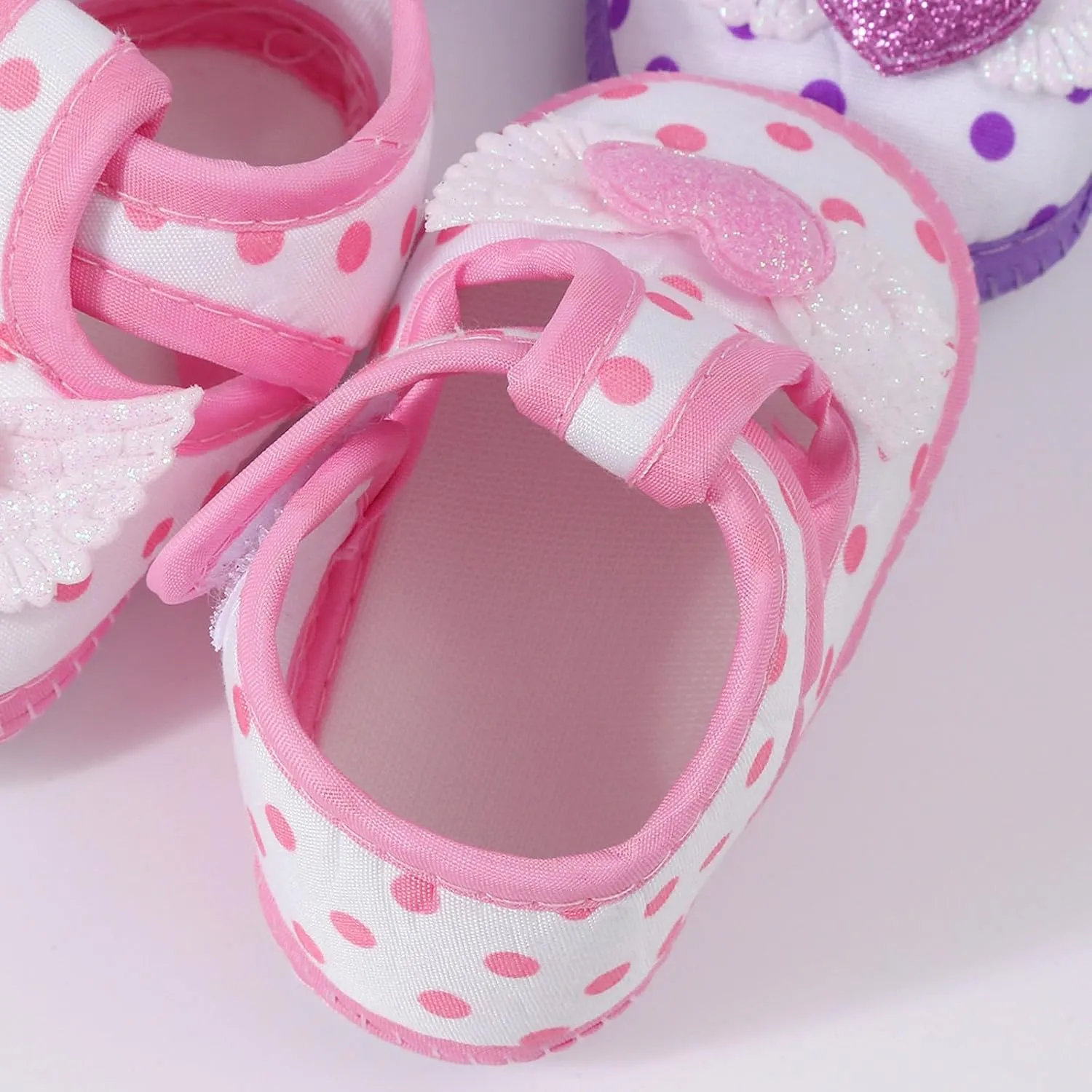 Toddler Baby Girls Cute Flower First Walking Sandals Lightweight Soft Sole Non-Slip Sneakers Princess Wedding Shoes