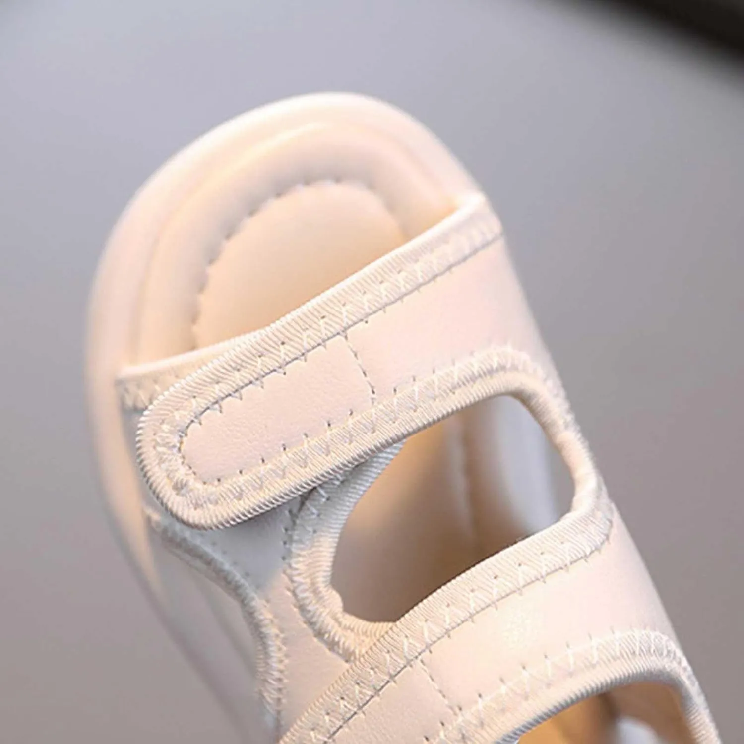 Toddler Boys Girls Athletic Sandals Outdoor Open Toe Sport Shoes Breathable Soft Sole Lightweight Plush Slipper