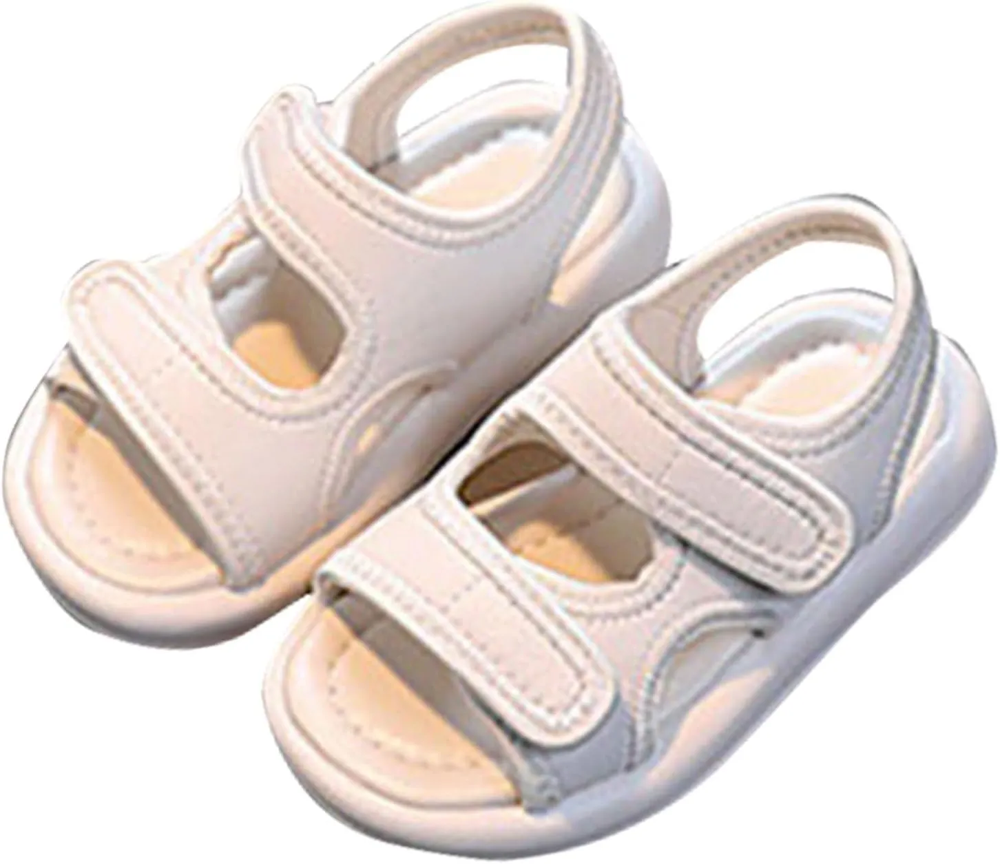 Toddler Boys Girls Athletic Sandals Outdoor Open Toe Sport Shoes Breathable Soft Sole Lightweight Plush Slipper