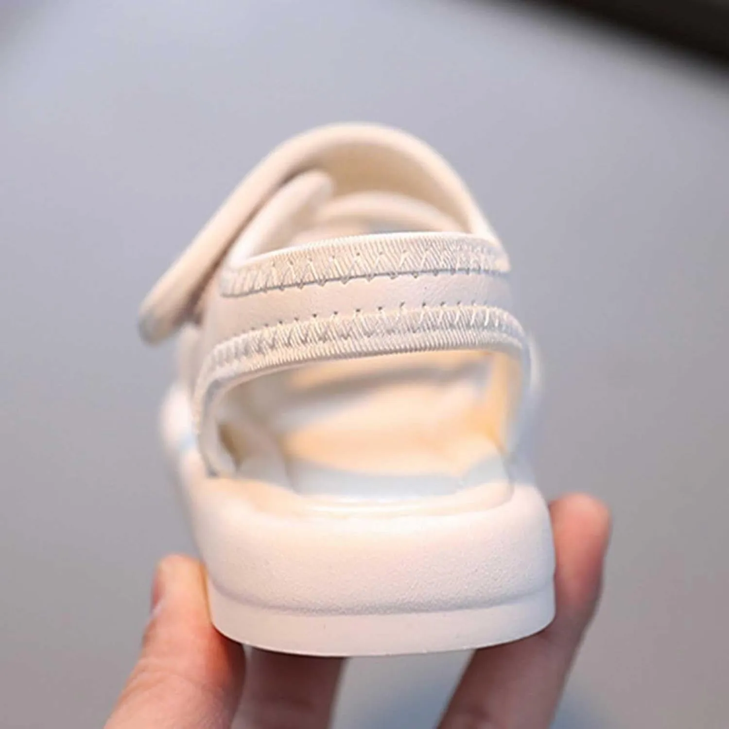 Toddler Boys Girls Athletic Sandals Outdoor Open Toe Sport Shoes Breathable Soft Sole Lightweight Plush Slipper