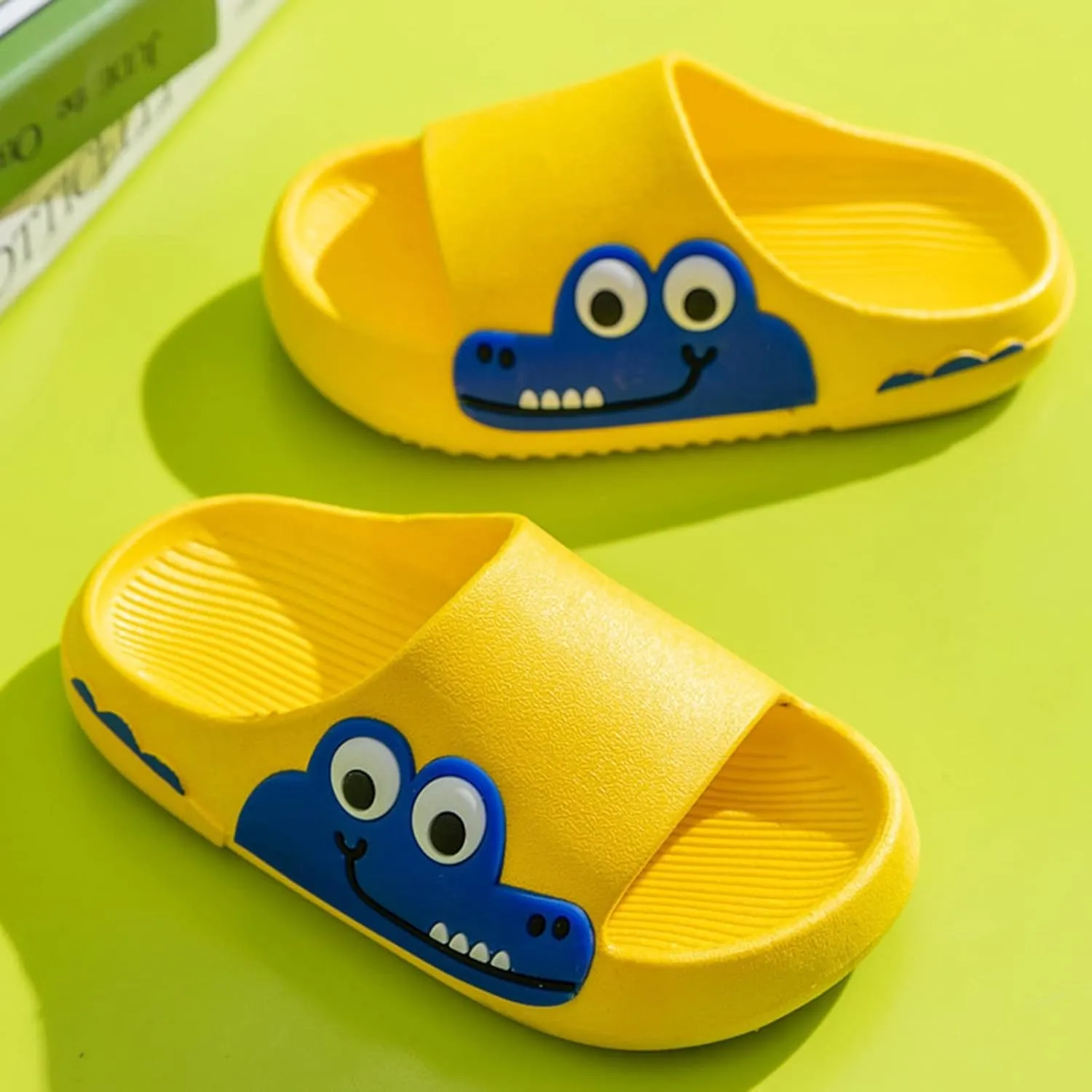 Toddler Boys Girls Cloud Slide Dinosaur Shower Slippers Kids Summer Soft Sole Non Slip Slippers for Big Girls