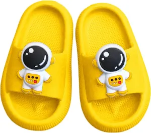 Toddler Cartoon Non Slip Slides Non-Slip Comfy Cushioned Thick Sole Shower Pool Slippers Summer Beach Water Shoes