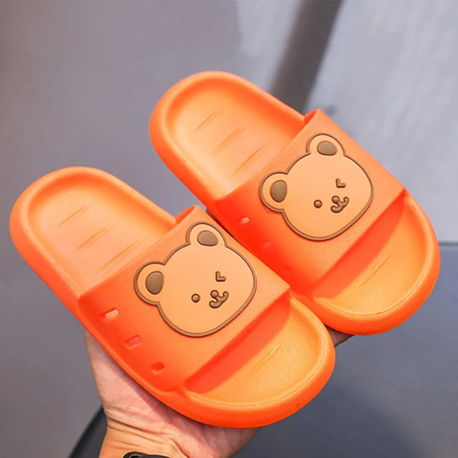 Toddler Cute Cartoon Animal Cloud Slides Kids Quick-Dry Beach Pool Water Shoes for Girls Boys Summer Slippers
