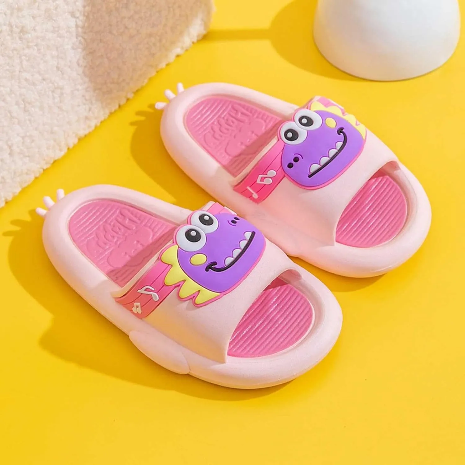 Toddler Non Slip Dinosaur Shower Shoes Kids Cute Cartoon Beach Pool Slippers Boys Girls House Home Girl Sandals