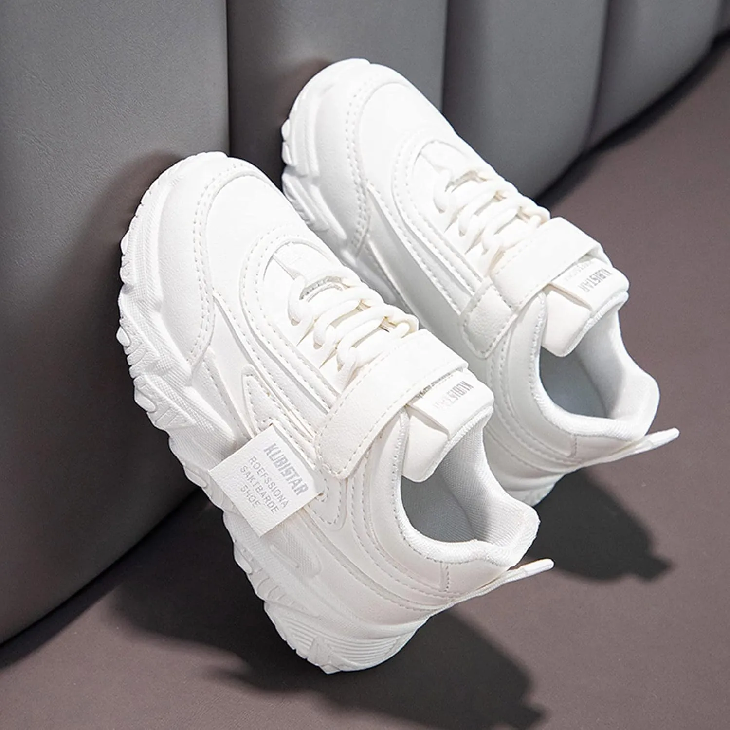 Toddler Tennis Shoes Girls Fashion Sneakers Toddler Shoes Boys Walking Running Shoes Thick Sole Non Slip Tennis Sport