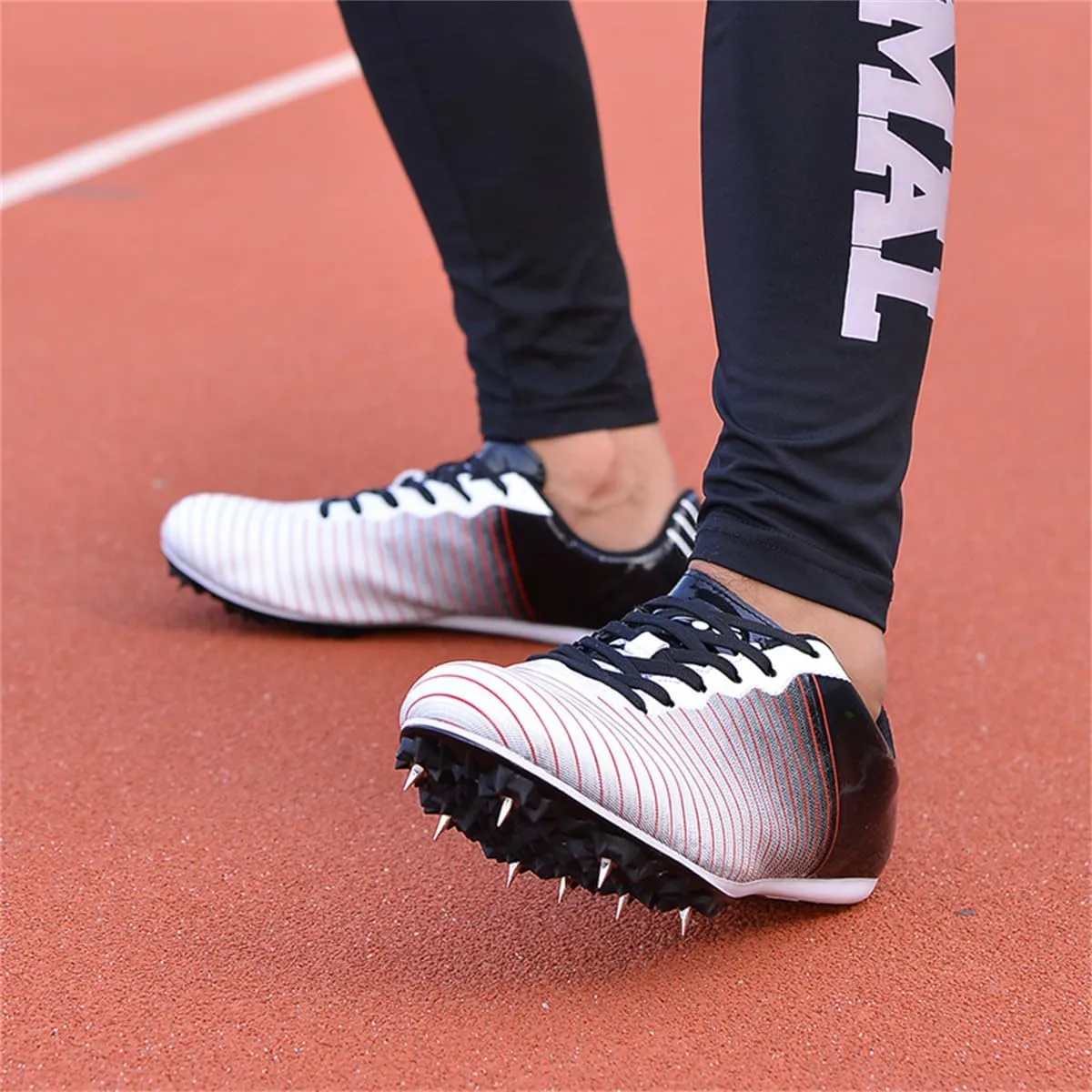 Track and Field Shoes for Men Women, Boys Girls Youth Spikes Jumping Sneakers Professional Running Racing Sprint Athletic Shoes