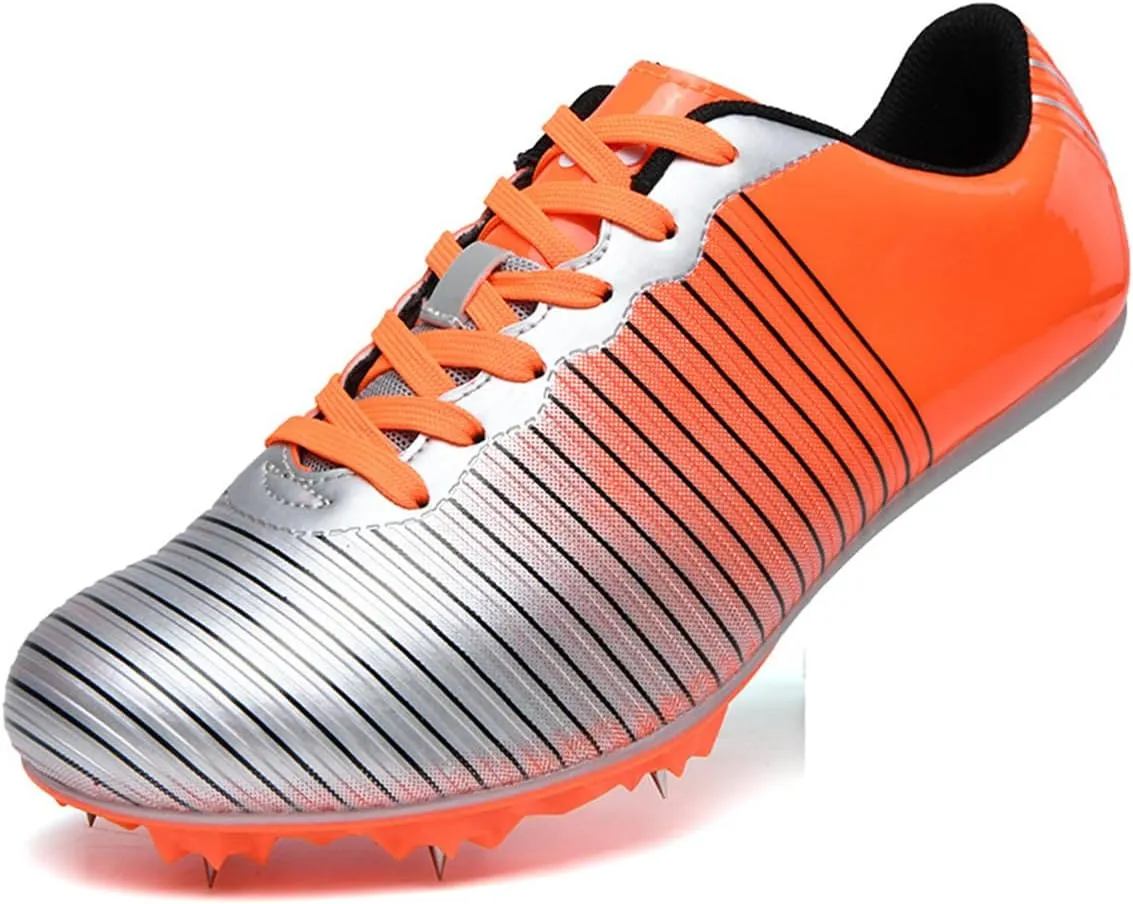 Track and Field Shoes for Men Women, Boys Girls Youth Spikes Jumping Sneakers Professional Running Racing Sprint Athletic Shoes