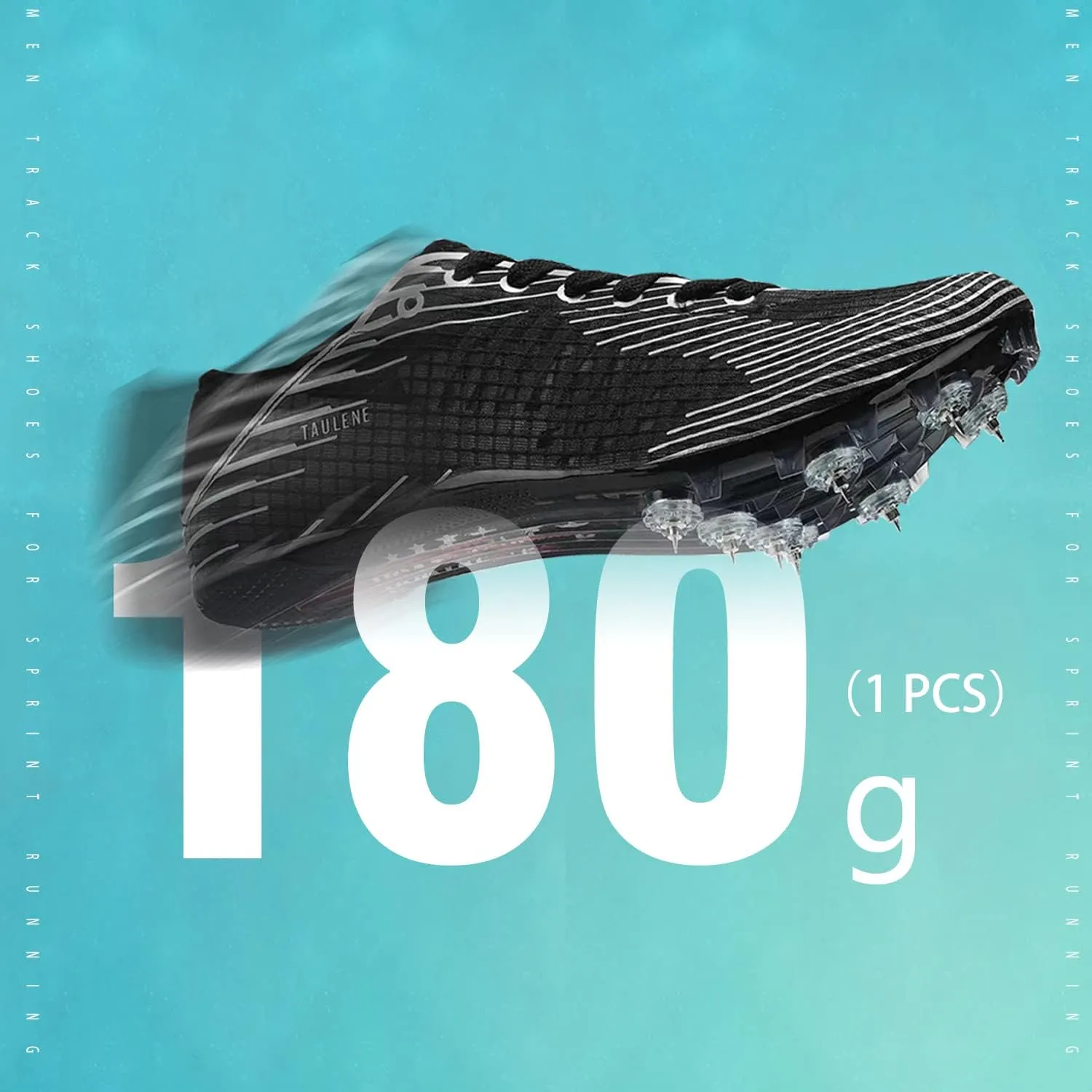Track Shoes Men Track Spike Shoe for Men Cross Country Running Track and Field Shoes Sprint Distance Running