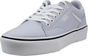 Vans Women??s Canvas Seldan Low Cut Design Platform Sneaker